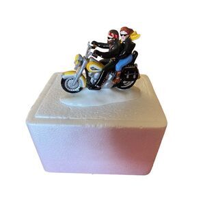 Department, 56 Harley Davidson, two for the road yellow motorcycle 1998￼